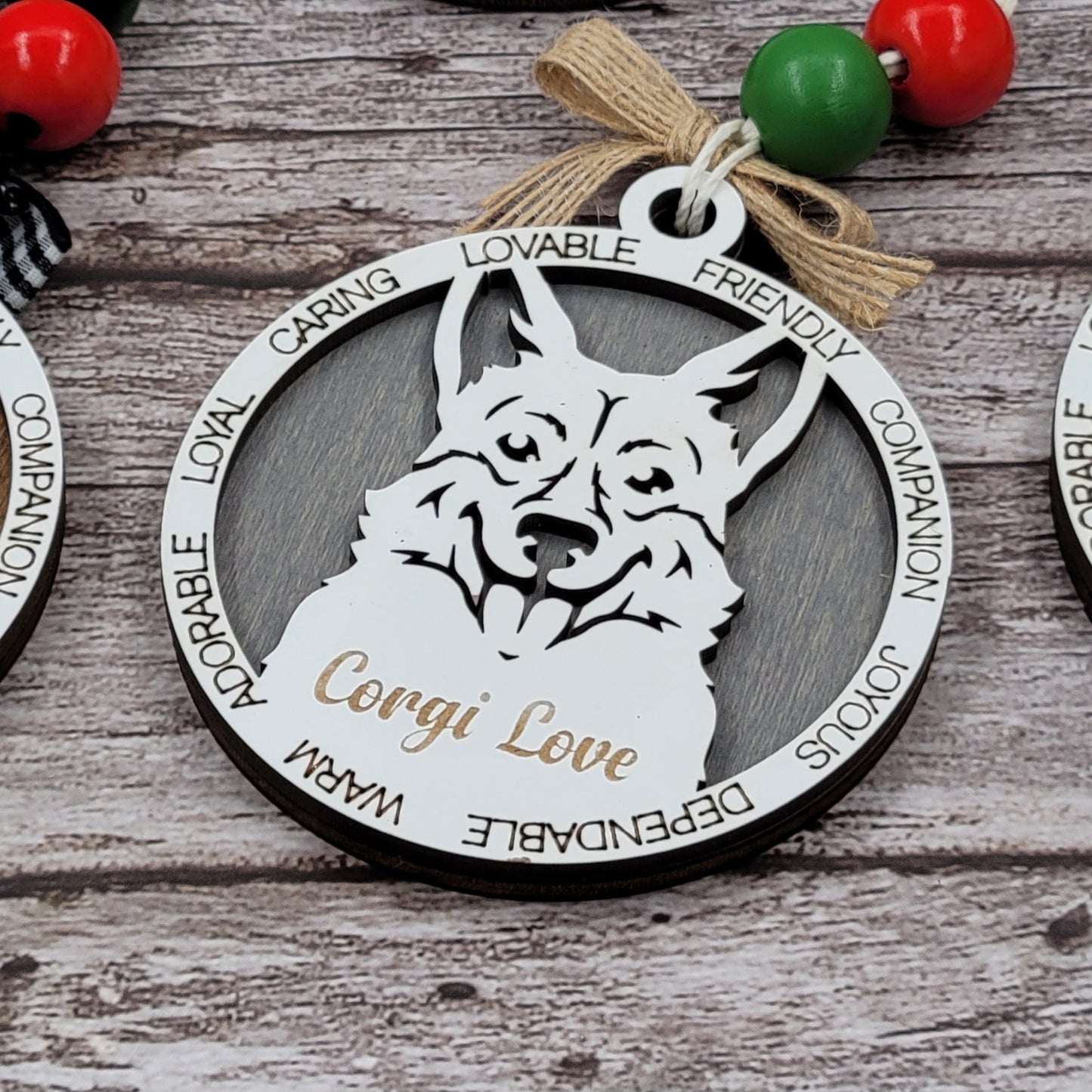 Personalized Dog Lover's Ornament