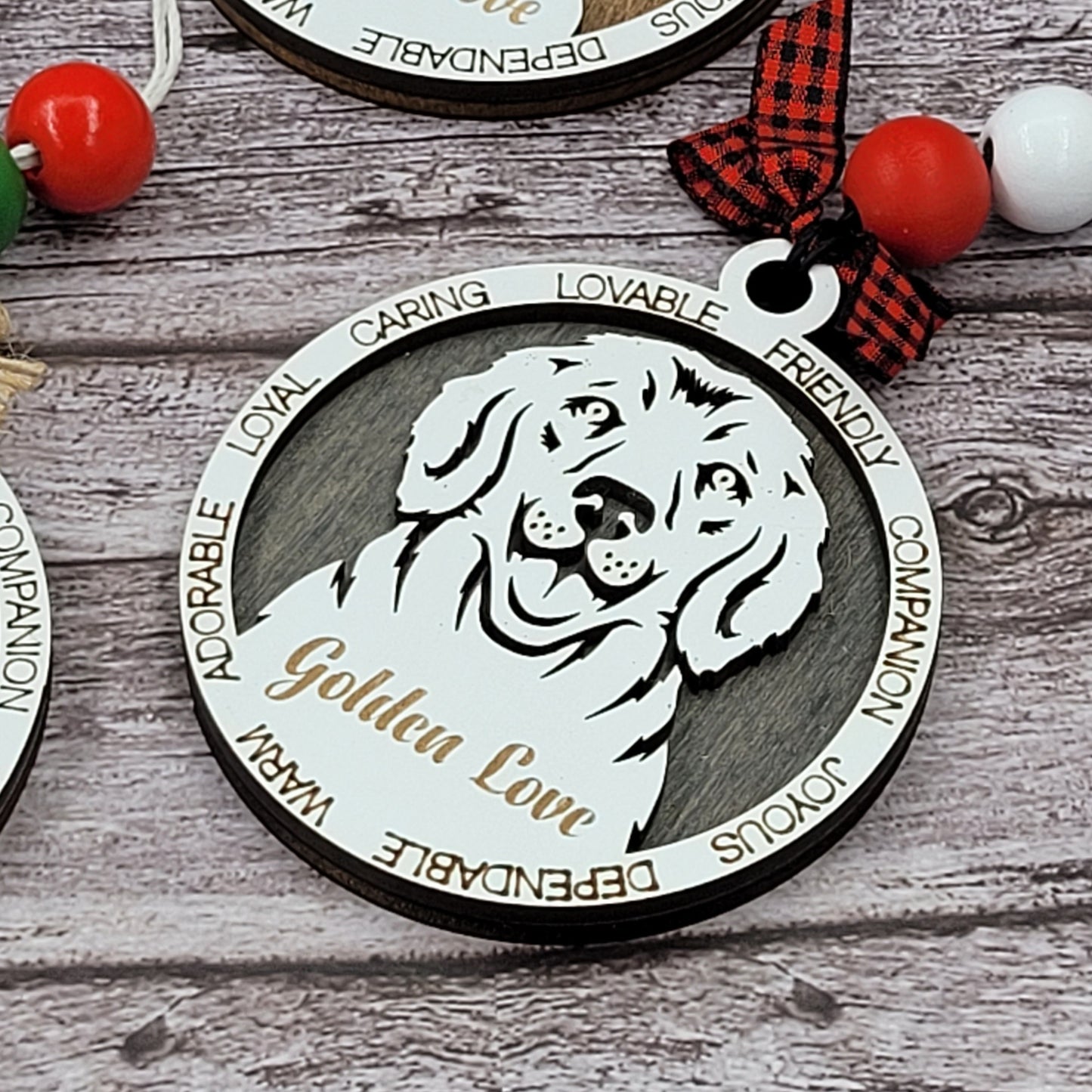 Personalized Dog Lover's Ornament