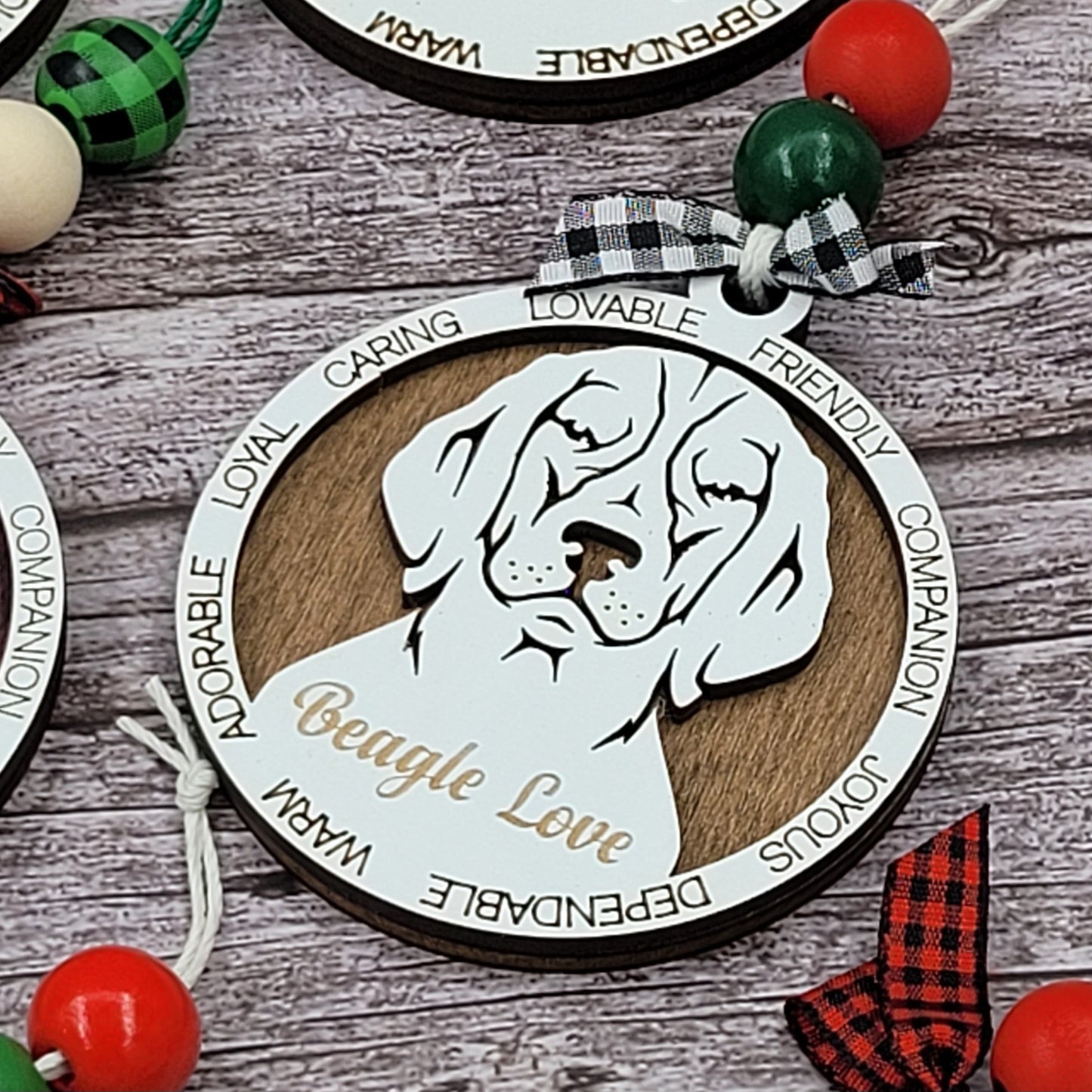 Personalized Dog Lover's Ornament