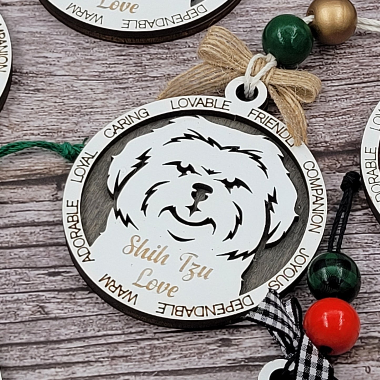 Personalized Dog Lover's Ornament