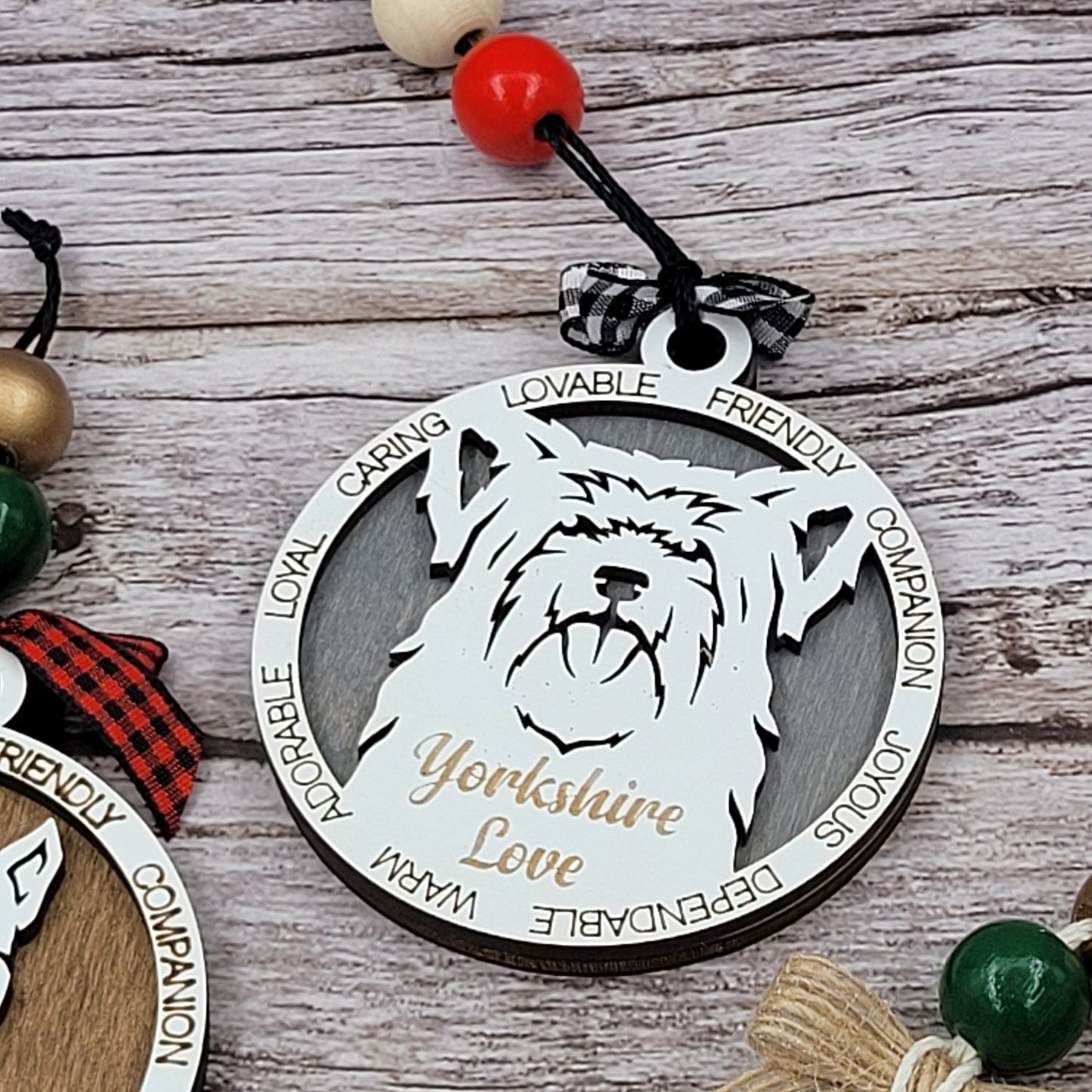 Personalized Dog Lover's Ornament