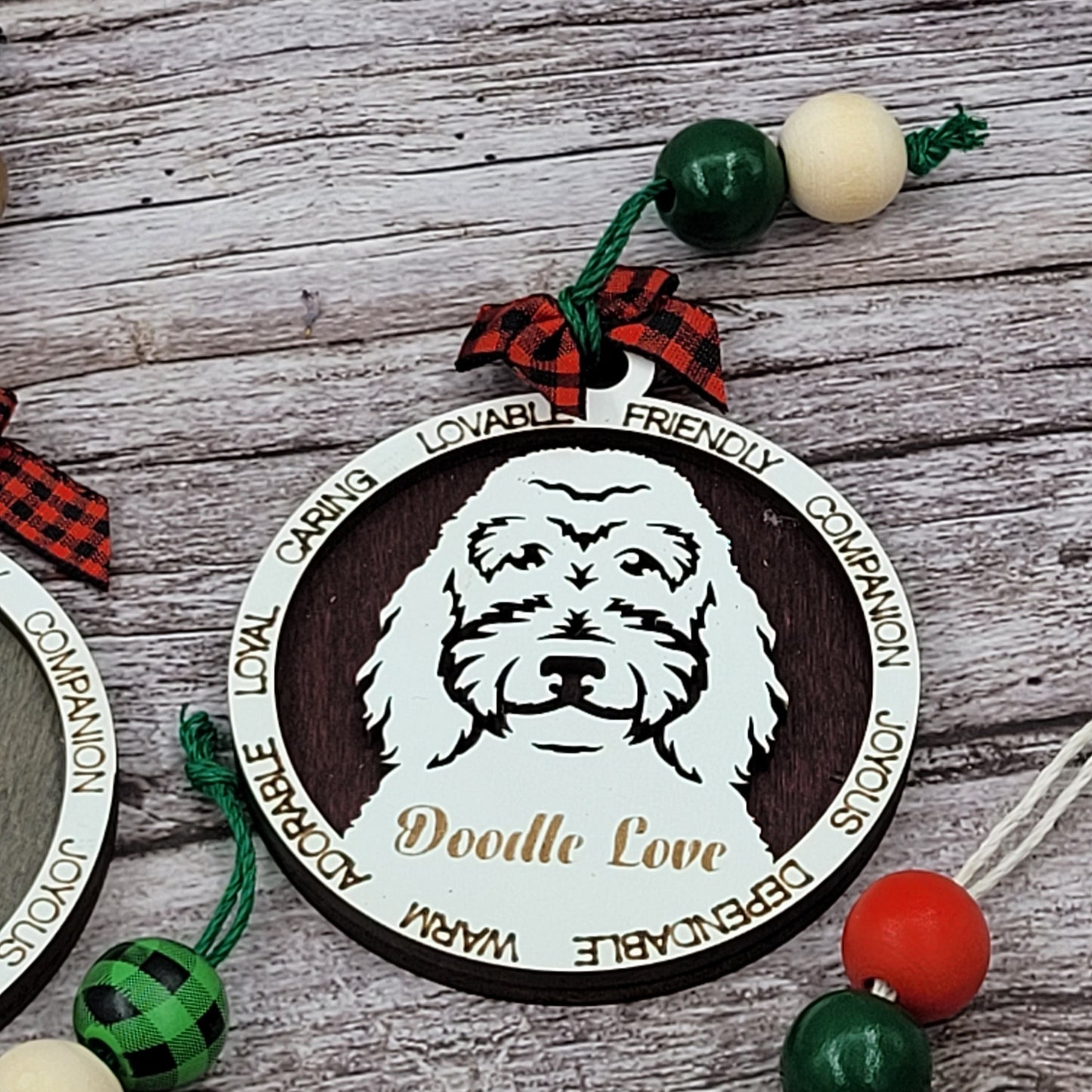 Personalized Dog Lover's Ornament